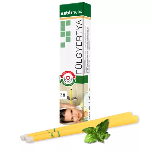 Naturhelix fülgyertya borsmenta illóolajjal 2 db