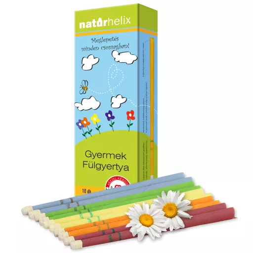 Naturhelix gyermek fülgyertya kamilla 10 db