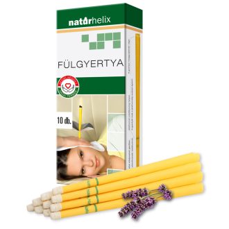 Naturhelix fülgyertya levendula 10 db