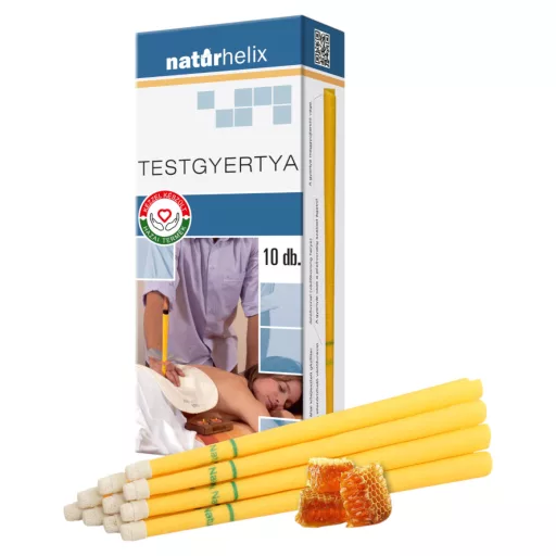 Naturhelix testgyertya natúr 10 db