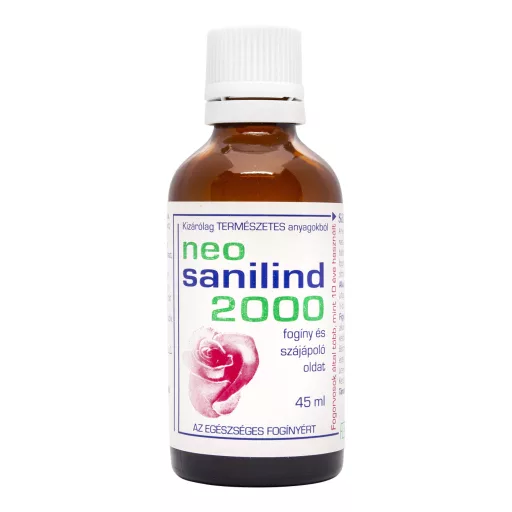 Neo Sanilind 2000 fogíny- és szájápoló oldat 45 ml