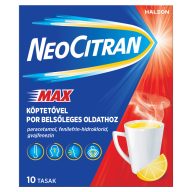 Neo Citran Max köptetővel por belsőleges oldathoz 10 db