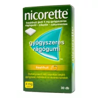 Nicorette Freshfruit 4 mg gyógyszeres rágógumi 30 db