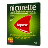   Nicorette patch áttetsző 15 mg/16 óra transzdermális tapasz 7 db