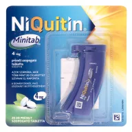 NiQuitin Minitab 4 mg préselt szopogató tabletta 20 db