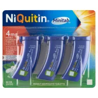 Niquitin Minitab 4 mg préselt szopogató tabletta 60 db