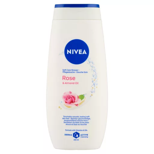 Nivea Bathcare Roses krémtusfürdő 250 ml