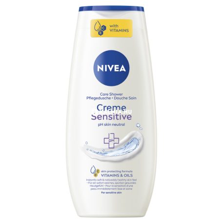 Nivea Creme Sensitive tusfürdő 250 ml