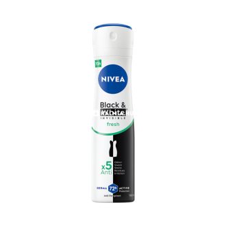 Nivea Black & White Invisible Fresh deo spray 150 ml
