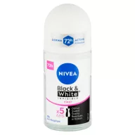 Nivea Invisible for Black & White Clear deo roll-on 50 ml
