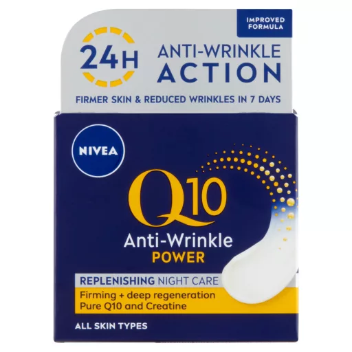 Nivea Visage Q10 plus ránctalanító éjszakai arckrém 50 ml (81289)