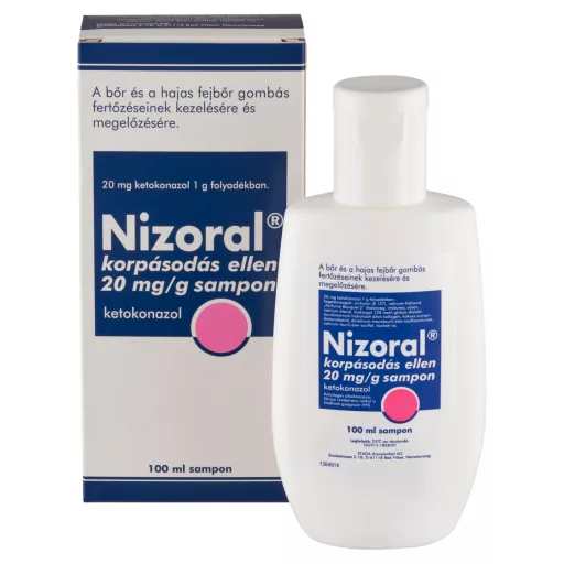Nizoral sampon korpásodás ellen 20 mg/g 100 ml