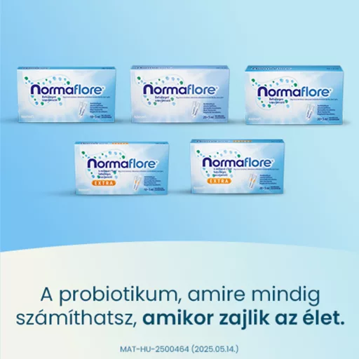 Normaflore Extra 4 milliárd/5 ml belsőleges szuszpenzió 10x5 ml 