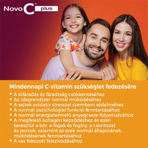 Novo C Plus Liposzómális C-vitamin csipkebogyó kivonattal lágy kapszula 30 db