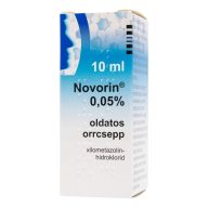 Novorin 0,05% oldatos orrcsepp 10 ml