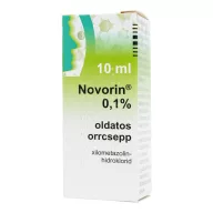 Novorin 0,1% oldatos orrcsepp 10 ml