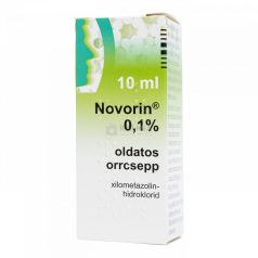 Novorin 0,1% oldatos orrcsepp 10 ml