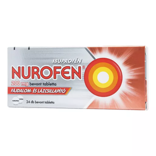 Nurofen 200 mg bevont tabletta 24 db
