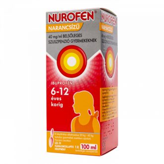   Nurofen 40 mg/ml belsőleges szuszpenzió gyermek narancs 100 ml