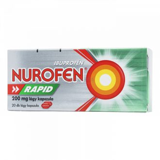 Nurofen Rapid 200 mg lágy kapszula 20 db