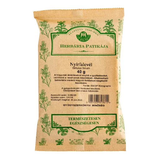 Herbária nyírfalevél tea 40 g
