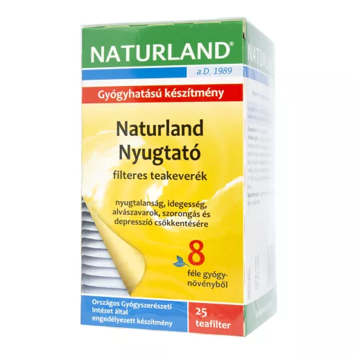 Naturland nyugtató filteres teakeverék 25 db
