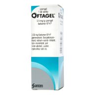 Oftagel 2,5 mg/g szemgél 10 g