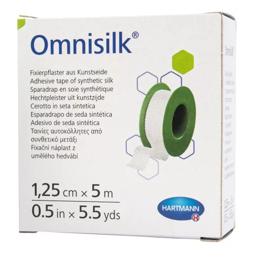 Omnisilk ragtapasz 1,25 cm x 5 m (9005008)