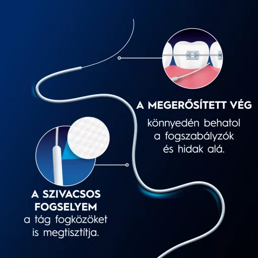 Oral-B Superfloss fogselyem 50 db