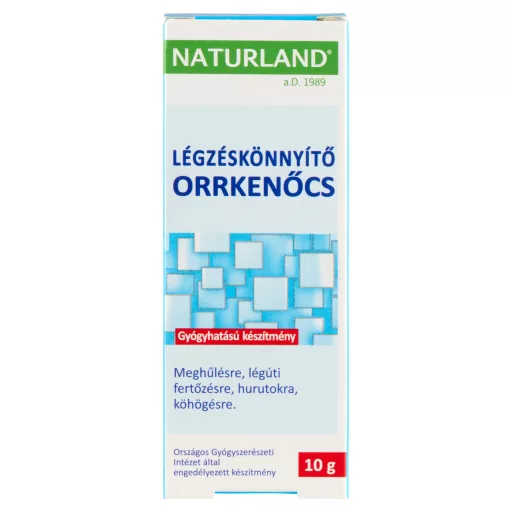 Naturland légzéskönnyítő orrkenőcs 10 g