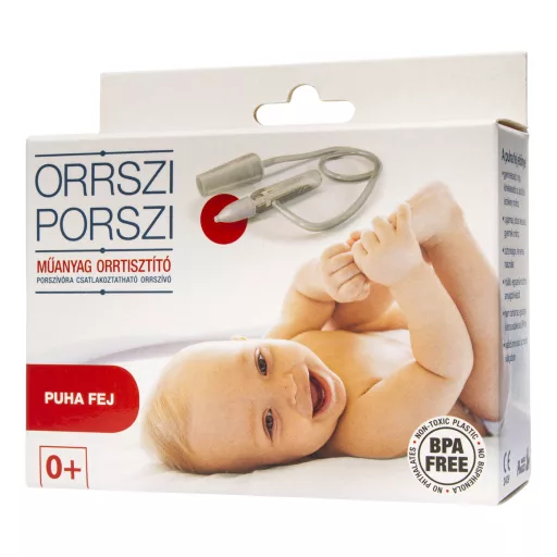 Orrszi-Porszi orrtisztító műanyag puha fejű