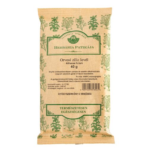 Herbária orvosi ziliz levél tea 40 g