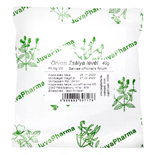 Juvapharma Orvosi Zsálya levél tea 40 g