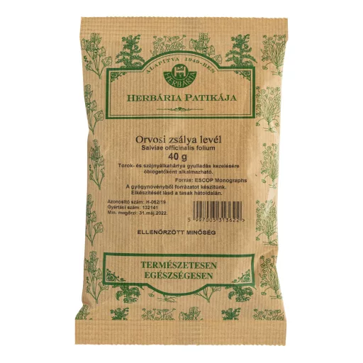Herbária orvosi zsálya levél szálas tea 40 g