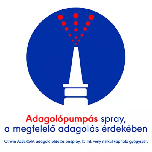 Otrivin allergia adagoló orrspray 15 ml