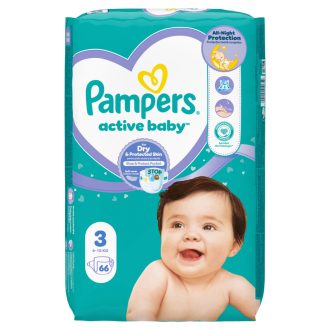 Pampers Active Baby Dry pelenka 66 db