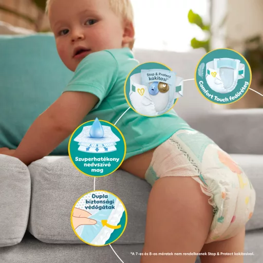 Pampers Active Baby 4 Maxi 9-14 kg pelenka 58 db