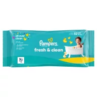 Pampers Fresh Clean törlőkendő 52 db
