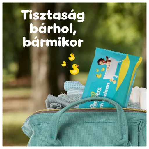 Pampers Fresh Clean törlőkendő 52 db