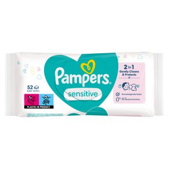 Pampers Sensitive törlőkendő 52 db