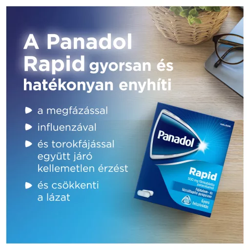 Panadol Rapid 500 mg filmtabletta 24 db