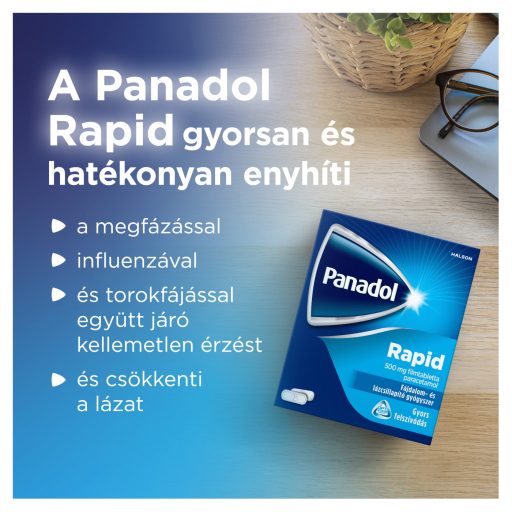 Panadol Rapid 500 mg filmtabletta 12 db