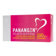 Panangin 158 mg/140 mg filmtabletta 100 db