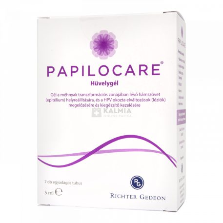 Papilocare hüvelygél 7 x 5 ml