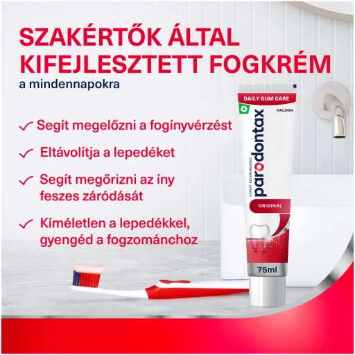 Paradontax Fluoridmentes fogkrém érzékeny fogínyre 75 ml