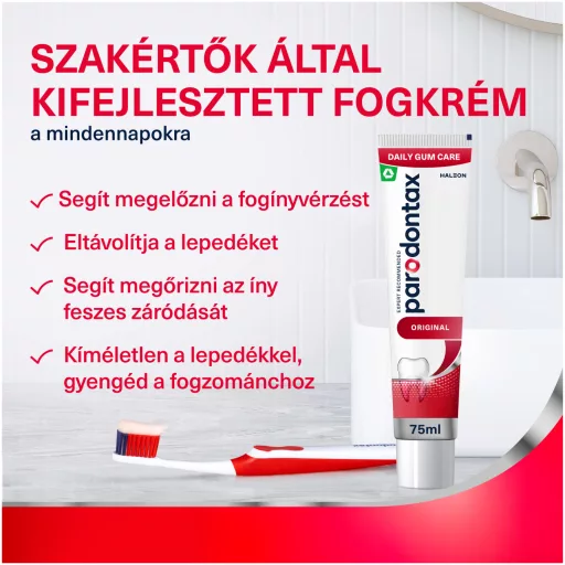 Parodontax Fluorid gyógynövényes fogkrém 75 ml