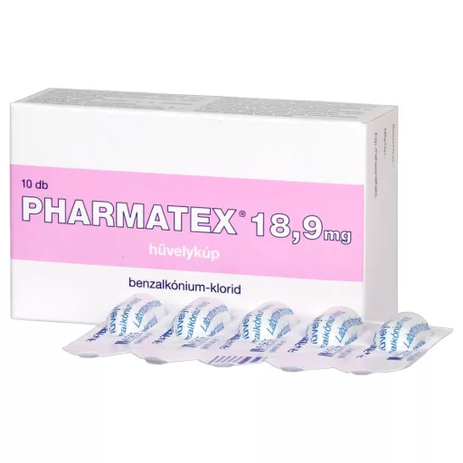 Pharmatex 18,9 mg hüvelykúp 10 db