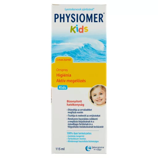 Physiomer Kids Gyermek orröblítő oldat 115 ml