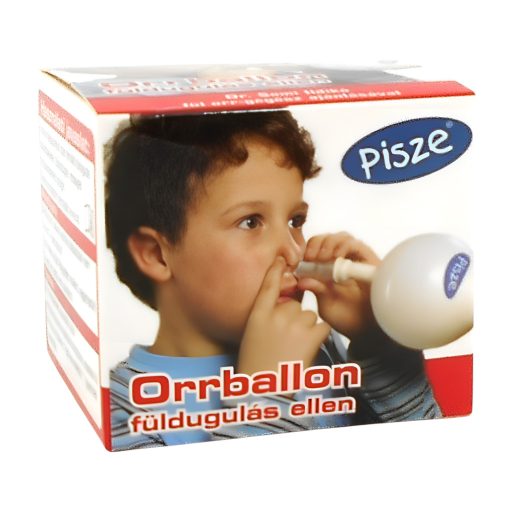Pisze orrballon füldugulás ellen