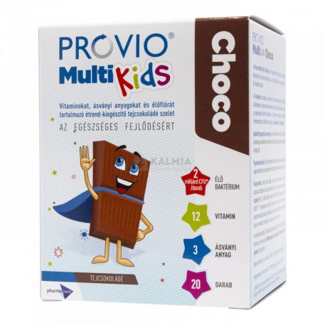Provio Multi Kids Choco csokoládé 20 db